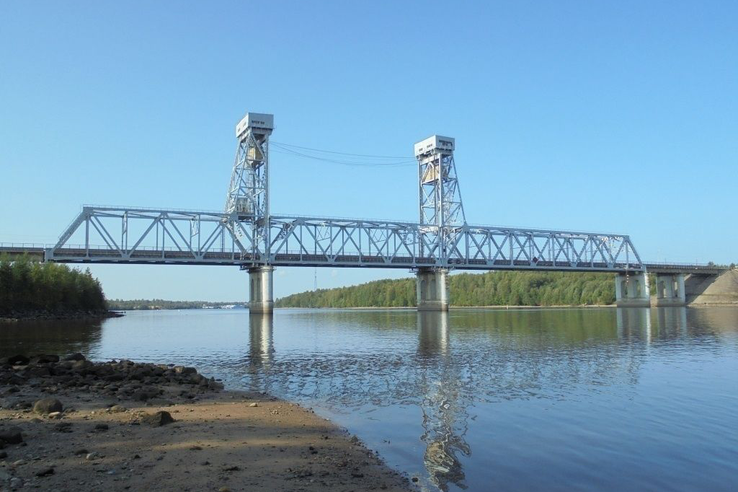 На трассе «Кола» разведут мост через Свирь 11 июня