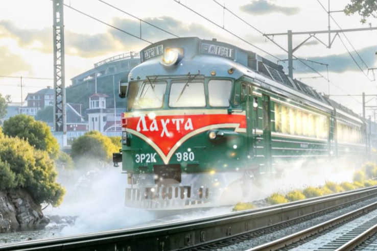 Ретропоезд «Лахта» доставит на весенний фестиваль «Корюшка идёт!» в Новую Ладогу