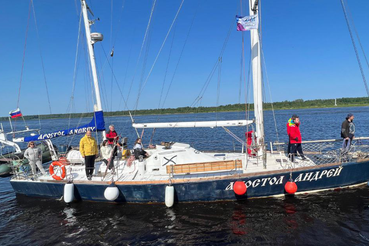 Морской поход парусных яхт стартовал из Шлиссельбурга!