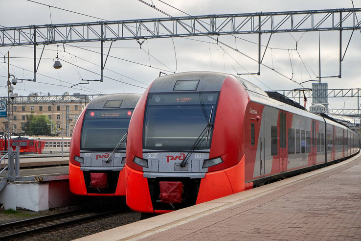 О движении пассажирских поездов в Ленинградской области