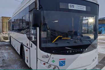 Автобус большого класса на маршруте «Приладожский - Санкт-Петербург»