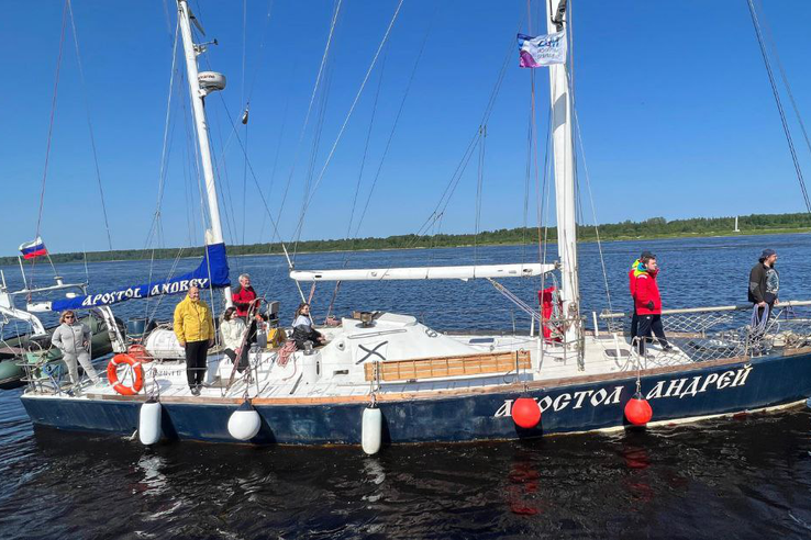 Морской поход парусных яхт стартовал из Шлиссельбурга!