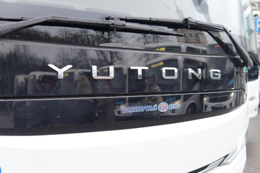 В Кингисепп пришли новые комфортабельные газовые автобусы