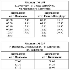 Волосово и Кингисепп