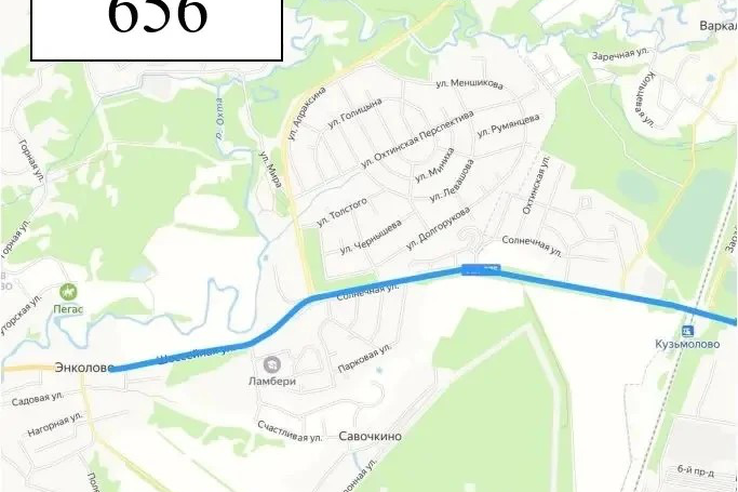 Временные изменения в работу автобусных маршрутов № 656 и № 674