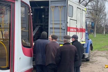 В Енакиево продолжаются тренинги по устранению аварийных сходов трамваев