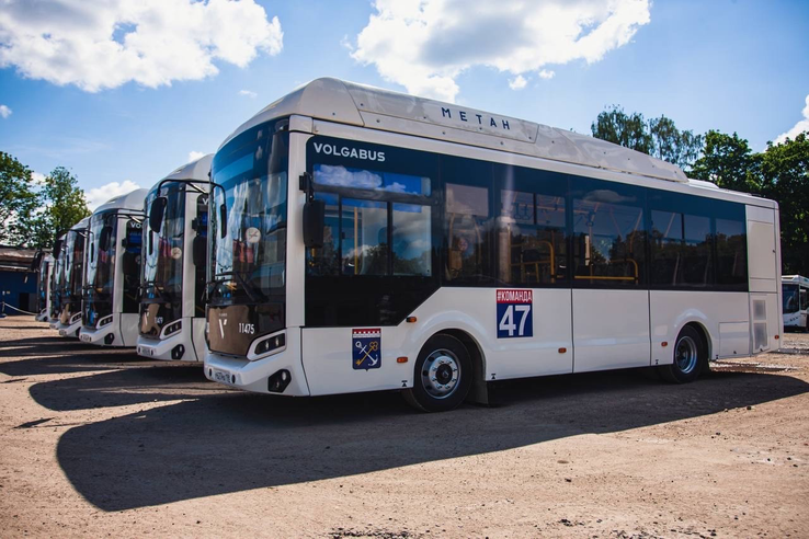 Пресс-тур - Автобусный парк НТА в Сертолово