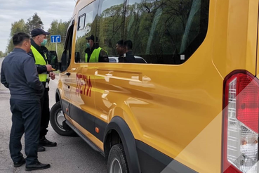 Проверка автобусов и такси в Гатчинском, Сланцевском и Кингисеппском районах