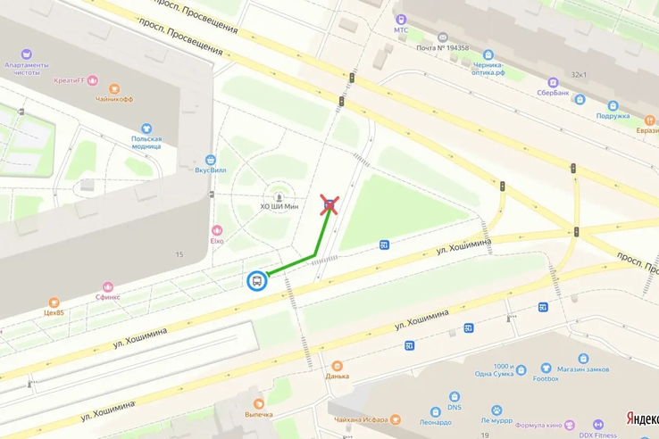 Изменение автобусного маршрута № 555А