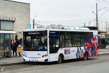 Новые брендированные автобусы Volgabus в Кудрово