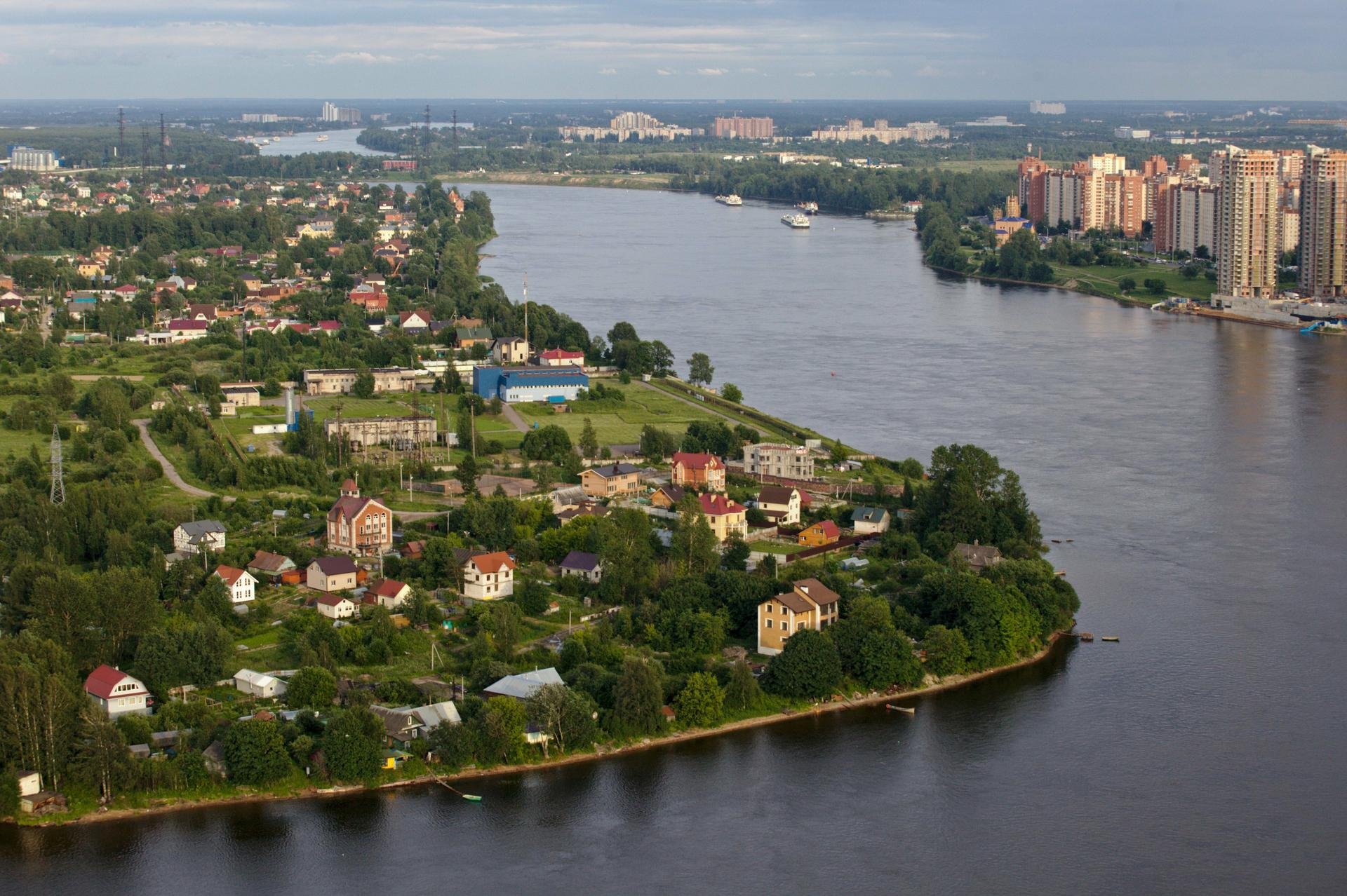 старый володарский мост новосаратовка